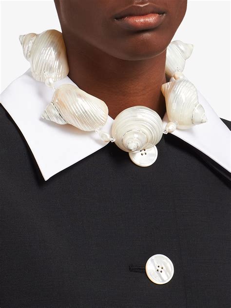 prada women's choker
